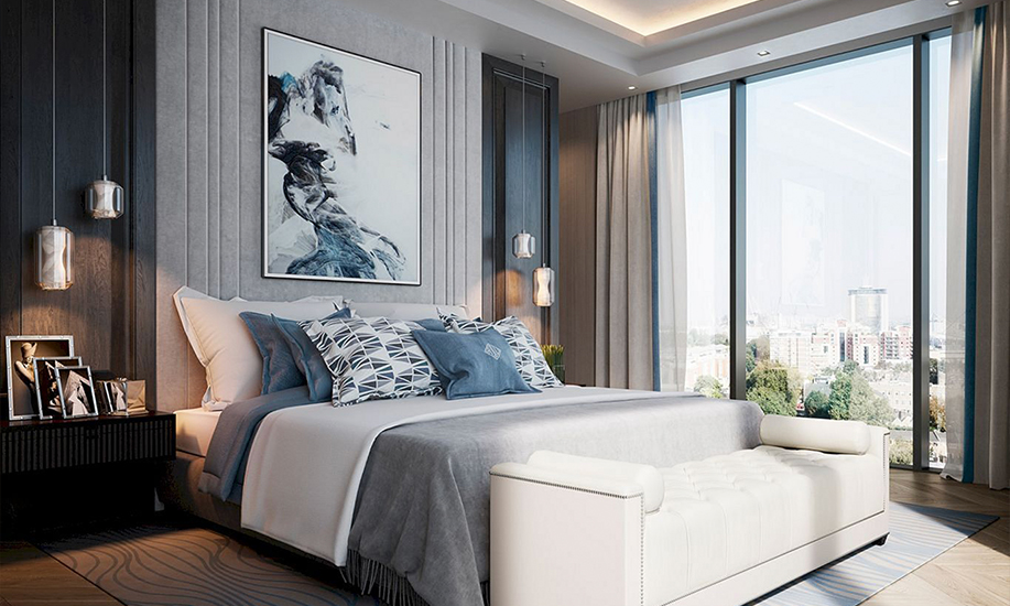 kamar tidur mewah mata air