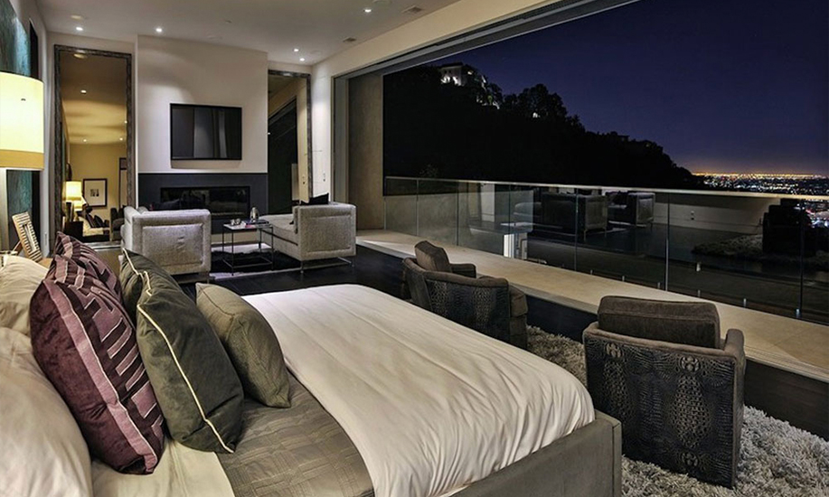 kamar tidur mewah mata air