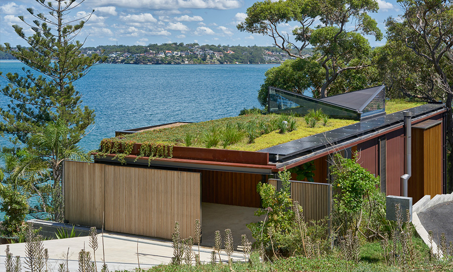 Bangunan hijau mata air