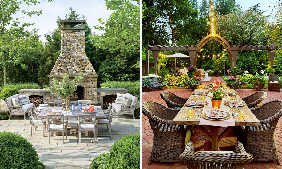 outdoor dining mata air