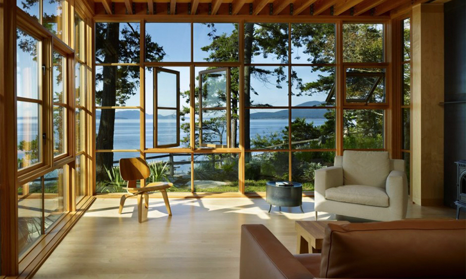 desain villa mata air