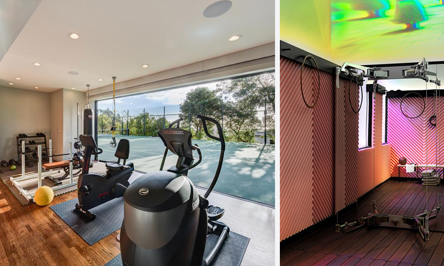 gym di rumah mata air