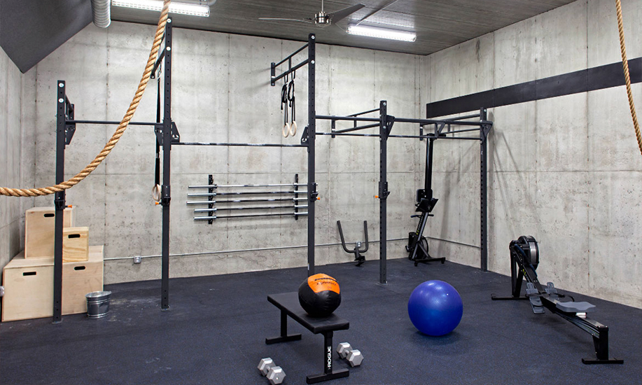 gym di rumah mata air