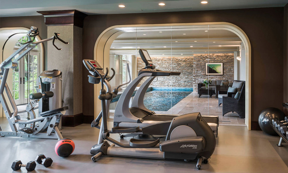 gym di rumah mata air