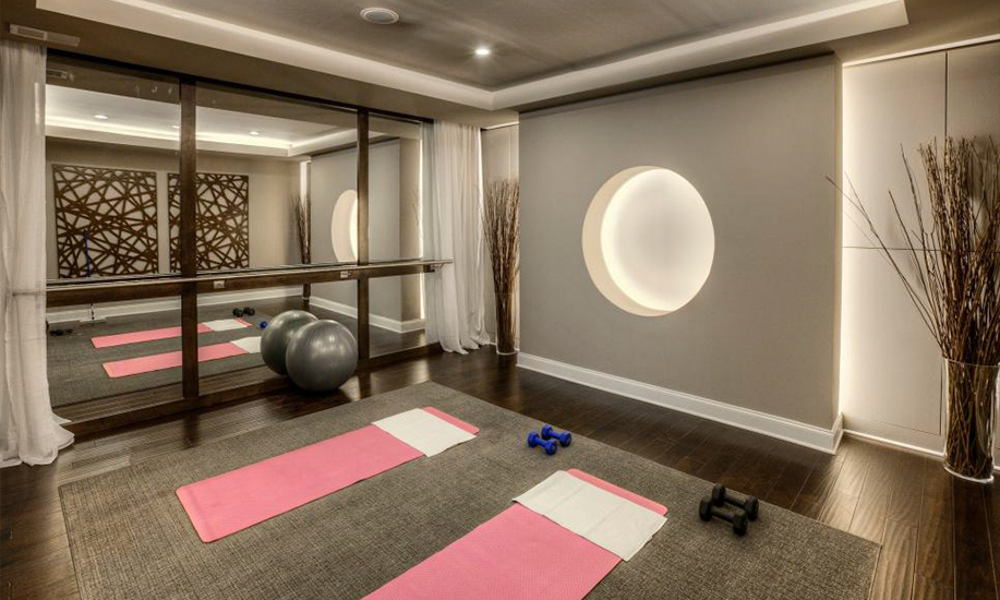 gym di rumah mata air