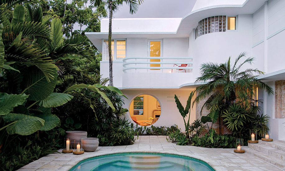 villa art deco mata air