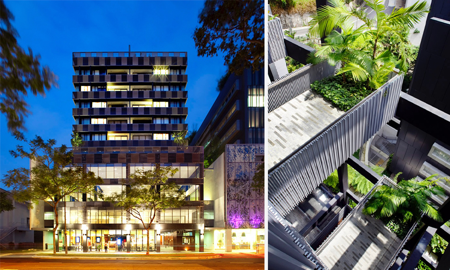 mata air Bangunan komersil