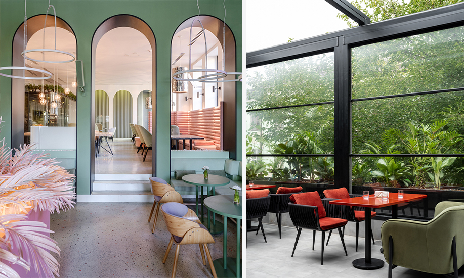 mata air Cafe Art Deco