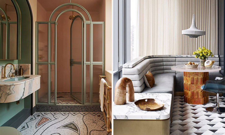 mata air Material Lantai Mewah