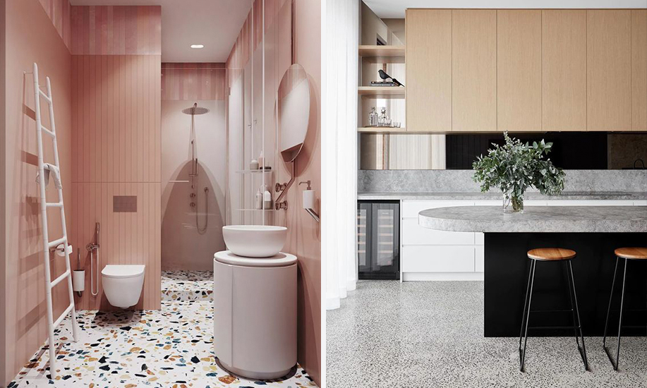 mata air Material Lantai Mewah