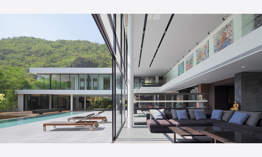 mata air Rumah 2 lantai