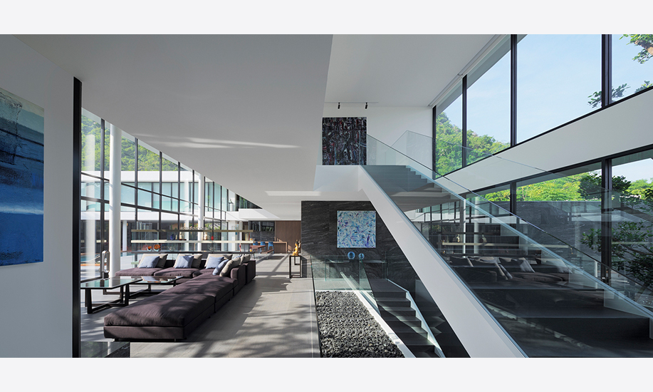 mata air Rumah 2 lantai