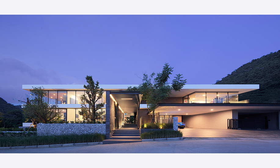 mata air Rumah 2 lantai