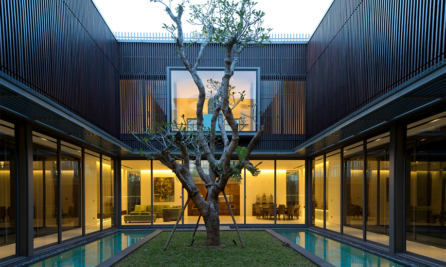 mata air Rumah 2 lantai