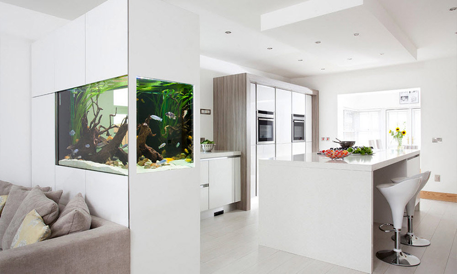 mata air Rumah mewah biophilic