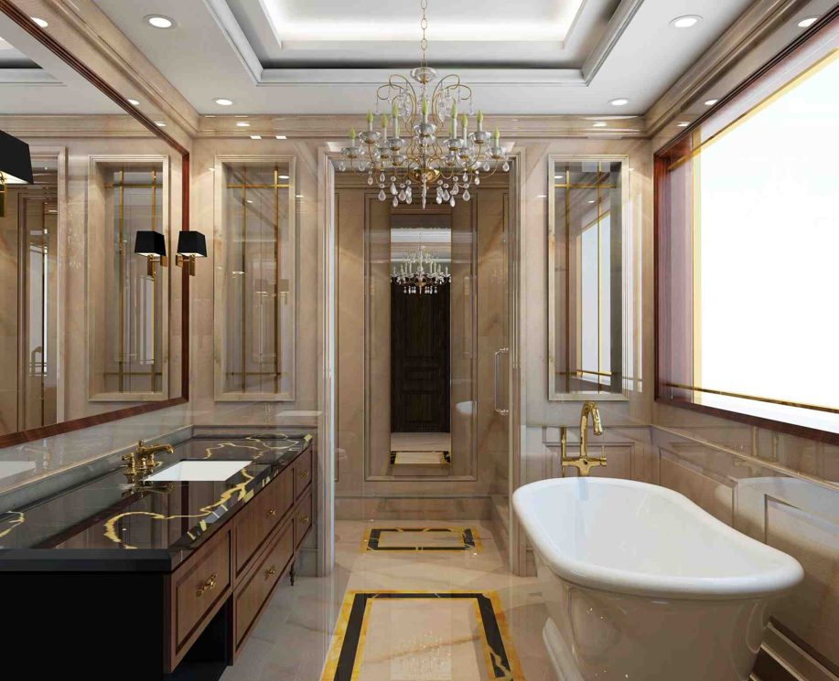 Desain Kamar Mandi Rumah Mewah