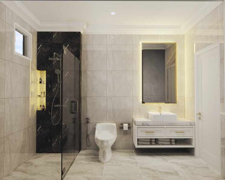 kamar mandi minimalis modern