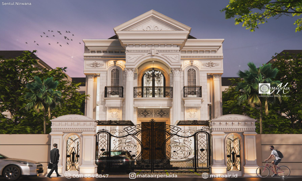 rumah classic art deco style