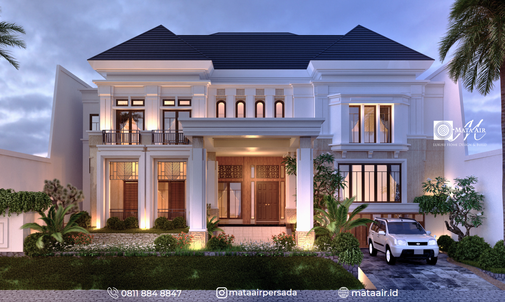 rumah art deco Mata Air Persada