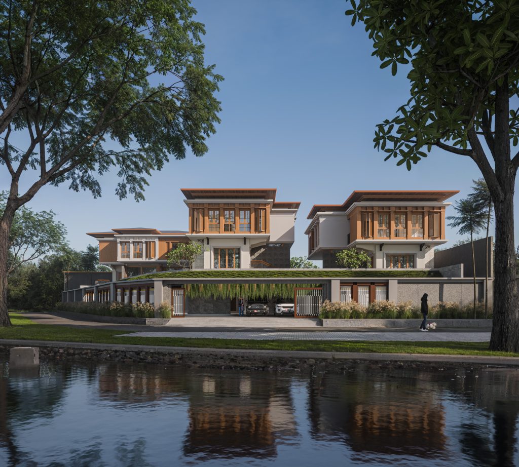 kontraktor rumah mewah dengan pengerjaan konstruksi presisi