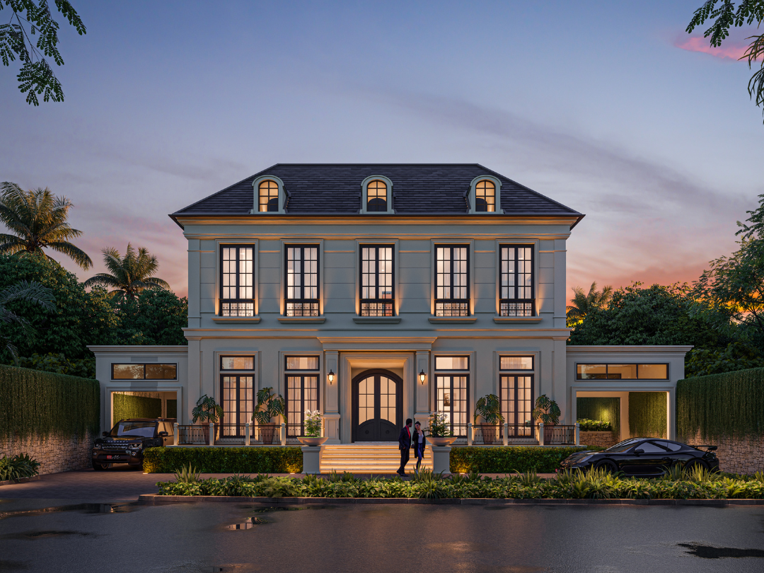 kontraktor rumah mewah dengan pengerjaan konstruksi presisi